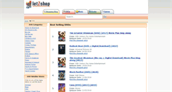 Desktop Screenshot of dvds.letzshop.co.uk