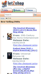 Mobile Screenshot of dvds.letzshop.co.uk