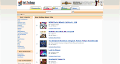 Desktop Screenshot of music.letzshop.co.uk