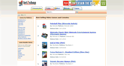 Desktop Screenshot of games.letzshop.co.uk