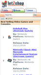 Mobile Screenshot of games.letzshop.co.uk