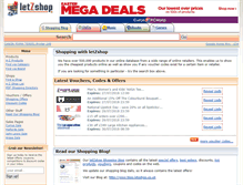 Tablet Screenshot of letzshop.co.uk